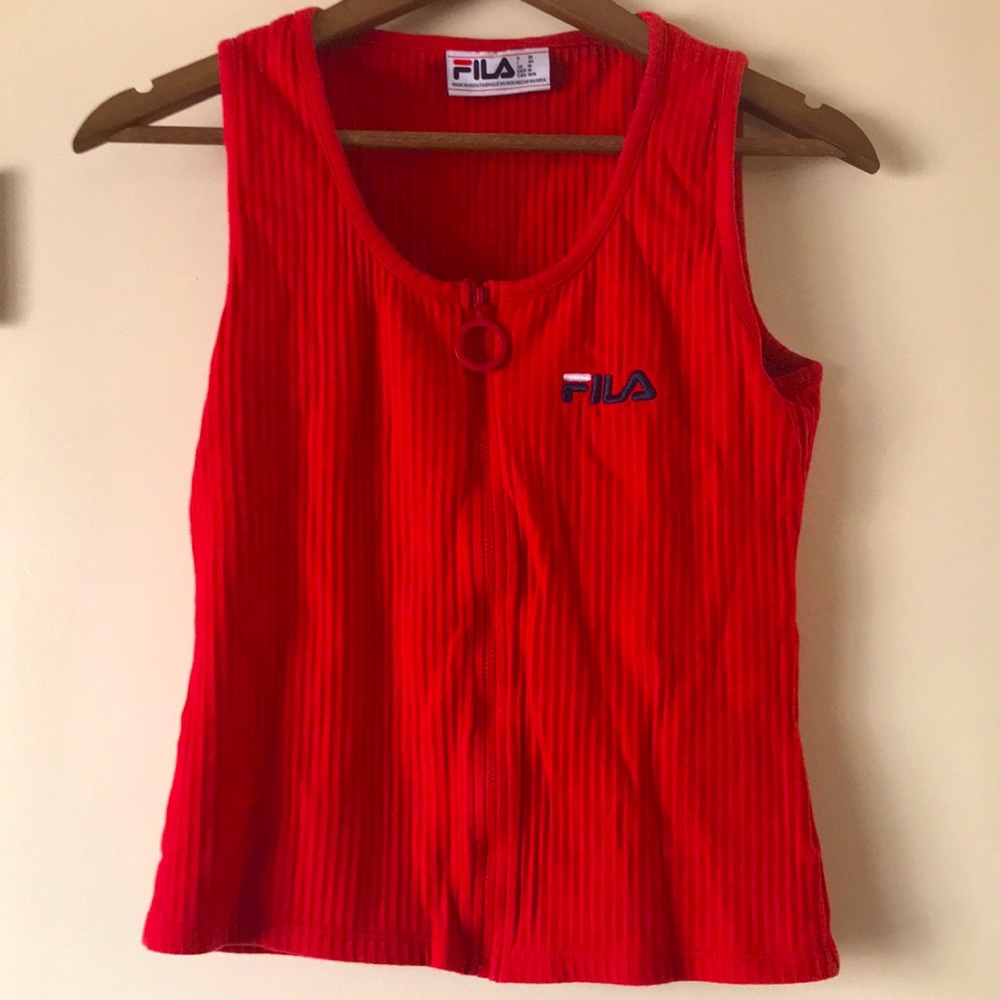 Vintage Fila workout tank 90s